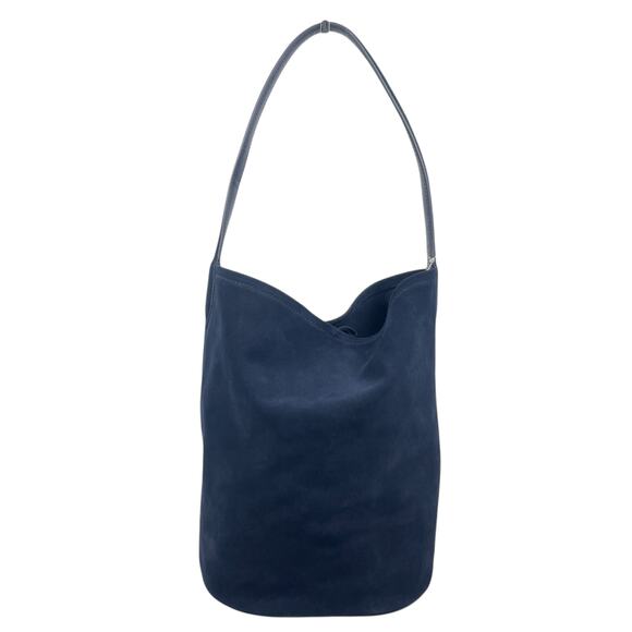 J. Crew Berkeley Bucket Bag in Suede Darkest Indigo Blue - Picture 6 of 11